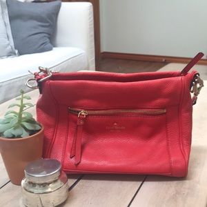 Coral Kate Spade Side Purse